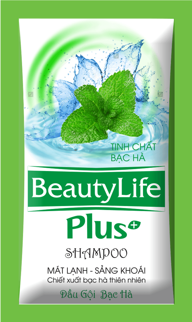 [HCM]Dầu gội giảm hương gàu bạc hà Beauty Life 10 gói x 5g ( 1 Dây)