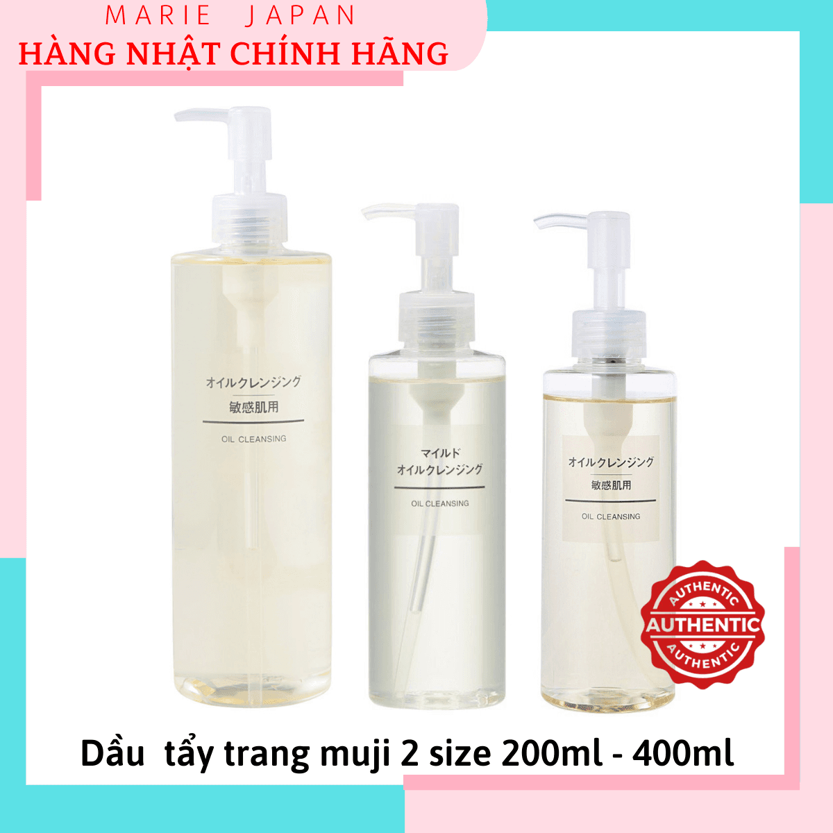 Dầu Tẩy Trang Muji Cleansing Oil Nhật Bản
