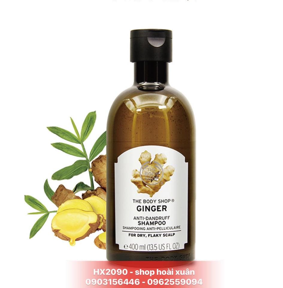 [HCM]Dầu gội THE BODY SHOP Ginger Anti - Dandruff Shampoo 400ml - HX2090 - Làm đẹp / Chăm sóc cá nhân / Chăm sóc tóc / Dầu gội