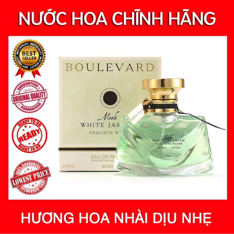 Nước hoa nữ/nước hoa nữ thơm lâu/dành cho học sinh/thơm lâu dịu nhẹ/quyến rũ Hương Đào Boulevard 50ml