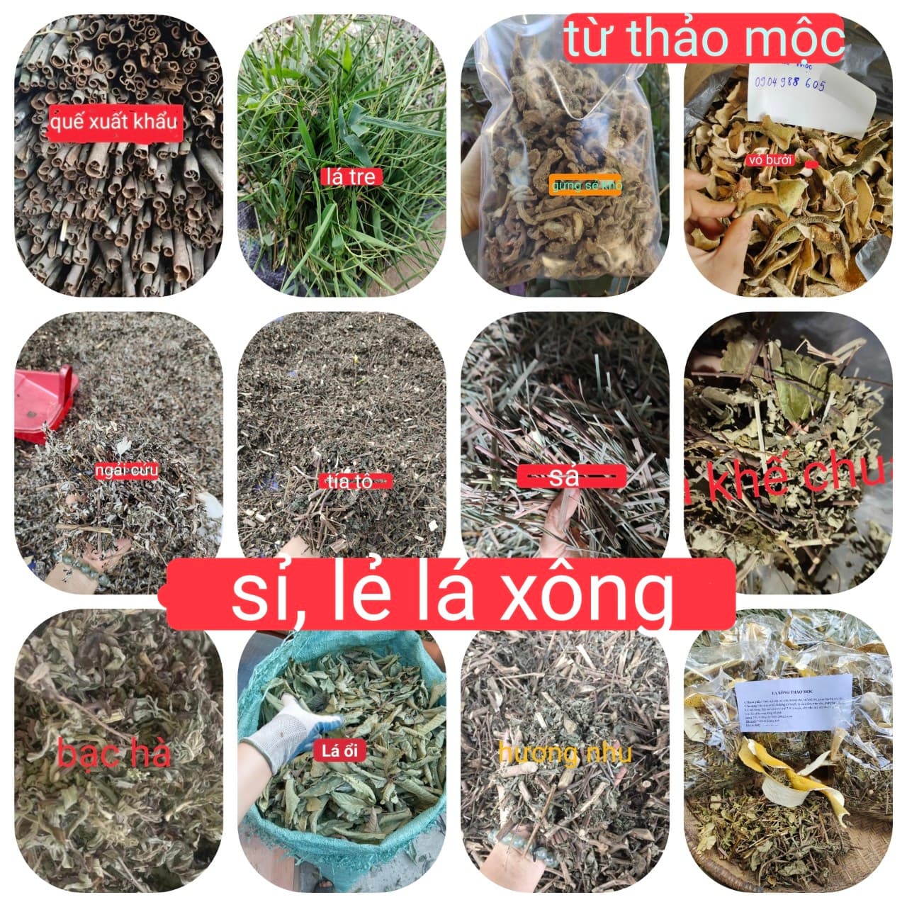 lá nấu dầu gội tổng hợp 19 loại của 11kg