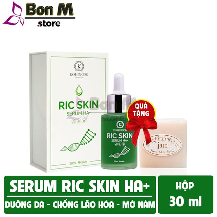 Serum Ric Skin HA+ (30ml) Chống Lão Hóa Da Mờ Thâm Nám Giảm Mụn