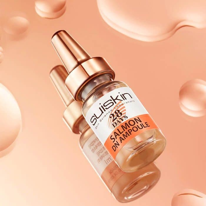[HCM]tách lẻ 1 lọ Tế bào gốc Salmon DN Ampoule Dược Mỹ Phẩm Suiskin 28 days