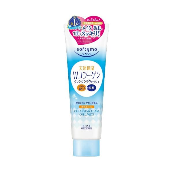 Sữa rửa mặt bổ sung collagen KOSE Softymo Cleansing Foam Collagen 190g