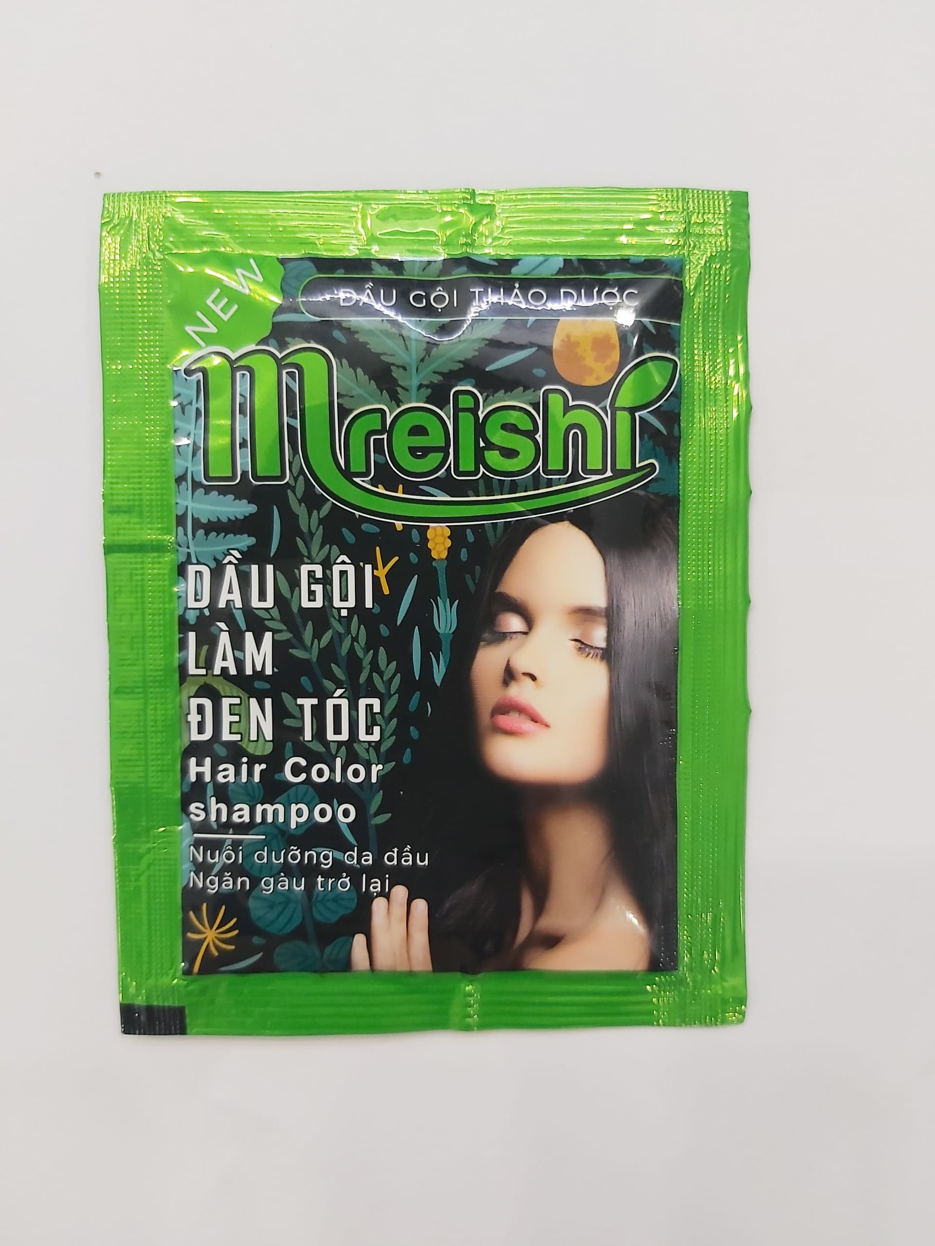 [HCM]Dầu Gội Làm Đen Tóc  Nhộm Tóc Mhair Hộp Gói 25gr