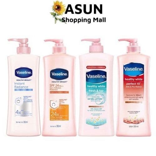 {Cam kết chính hãng} Sữa Dưỡng Thể Sáng Da Vaseline Mỹ (200ml350ml)