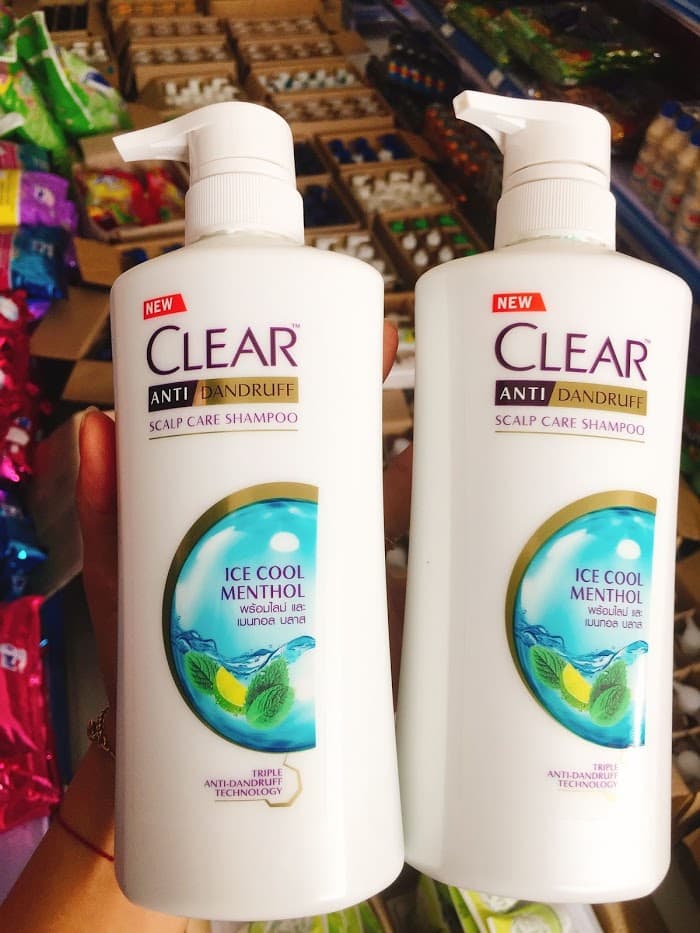 [HCM]Dầu gội CLEAR Thái Lan - Ice Col Menthol (480ml)