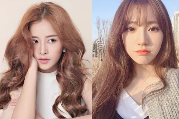 [KHÔNG TẨY] Thuốc nhuộm tóc MÀU NÂU CAM tăng kem oxy trợ nhuộm
