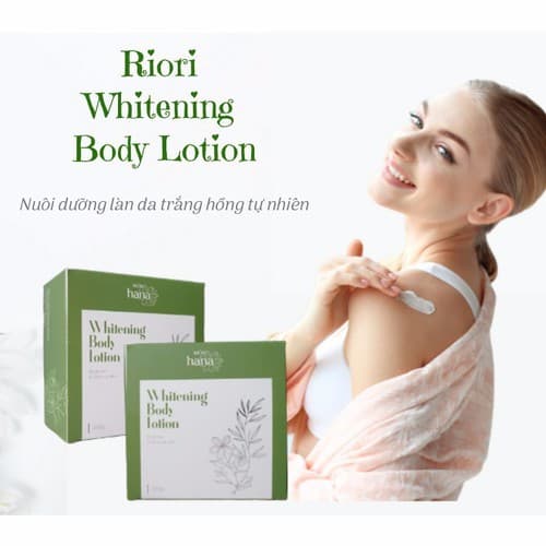 KEM DƯỠNG TRẮNG DA TOÀN THÂN RIORI WHITENING BODY LOTION
