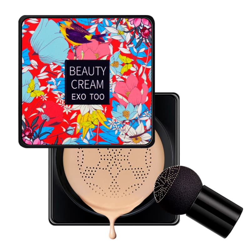 Phấn Cushion chống nắng che khuyết kiềm dầu Beauty Cream Exo Too 20g tone 1- da sáng