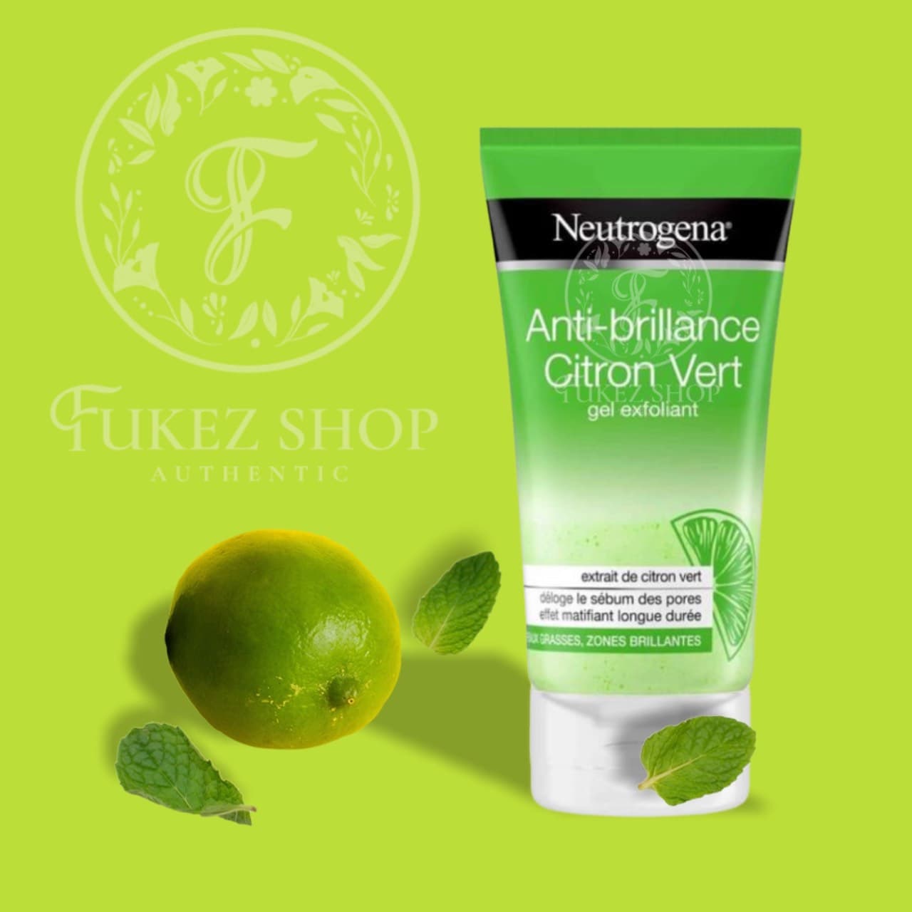 Sữa rửa mặt kiêm tẩy da chết kiềm dầu se khít lỗ chân lông Neutrogena 150ML - Bill Pháp