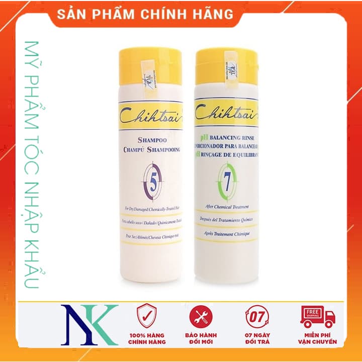 [HCM]Dầu Gội Xã Phục Hồi Tóc No 5-7 Chihtsai 250Ml
