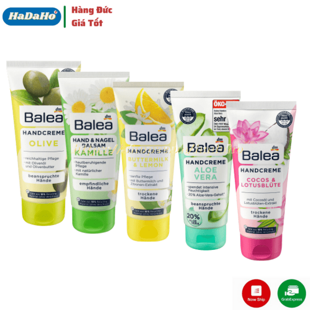 [HÀNG ĐỨC CHÍNH HÃNG] Kem dưỡng da tay balea 100ml  dành cho da khô da nhạy cảm da hổn hợp - Hàng Đức