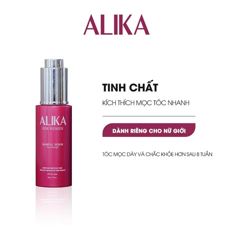 Kích Thích Mọc Tóc Nhanh Với Tinh Chất Serum Mọc Tóc Alika NữCam Kết Hiệu Quả Sau 8 Tuần sử dụng50m