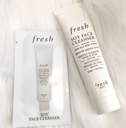 [HCM]Sữa rửa mặt Fresh Soy Face Cleanser - 20ml/ 4ml