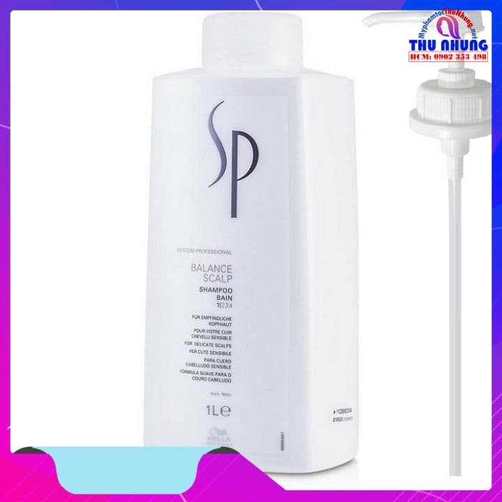 [HCM]Dầu gội SP Wella Balance Scalp ngăn rụng và cân bằng độ ẩm 1000ml