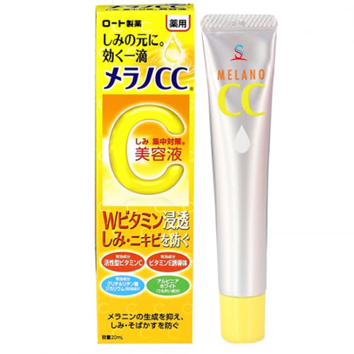 Tinh chất dưỡng da giảm nám CC Melano Vitamin C Nhật Bản 20ml