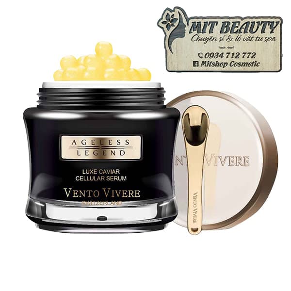 [HCM][Thụy Sĩ] Kem dưỡng da cao cấp trứng cá tầm Vento Vivere Luxe Caviar