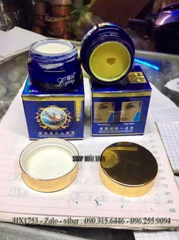 [HCM]Kem dưỡng da Lijing hoa anh đào làm mờ nám  tàn nhang và đốm nâu (bộ lớn) - HX1753