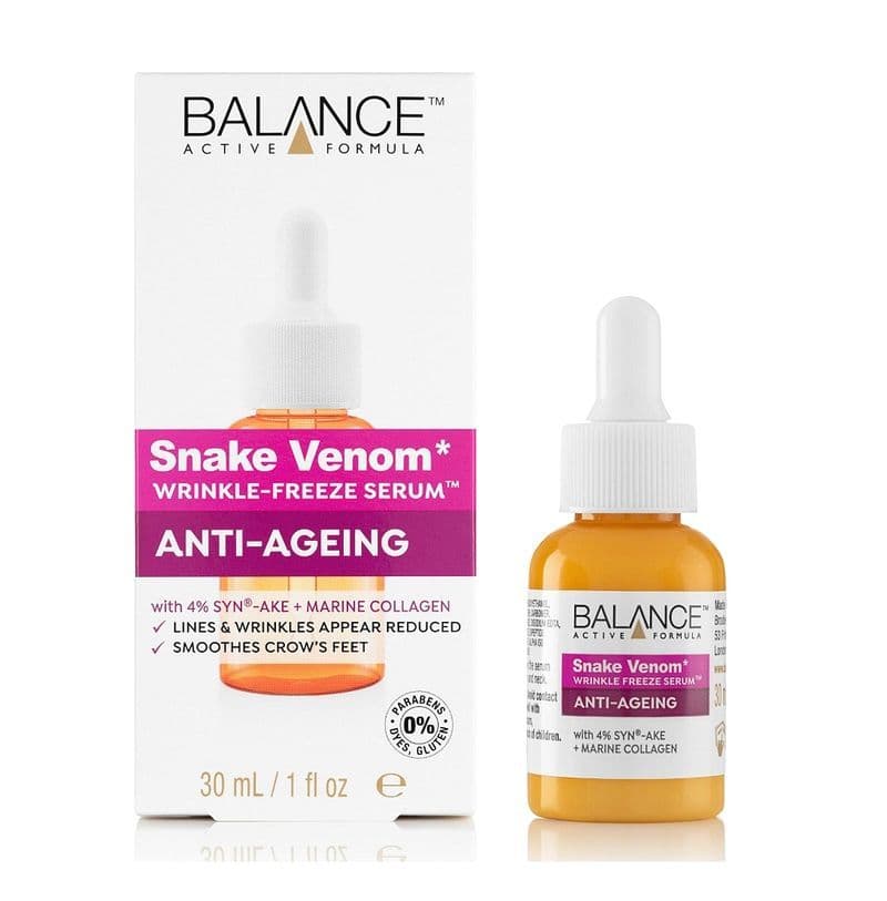 [HCM]Balance - Tinh Chất Nọc Rắn Balance Active Formula Ngừa Lão Hóa Giảm Nếp Nhăn 30ml Snake Venom Wrinkle Freeze Serum