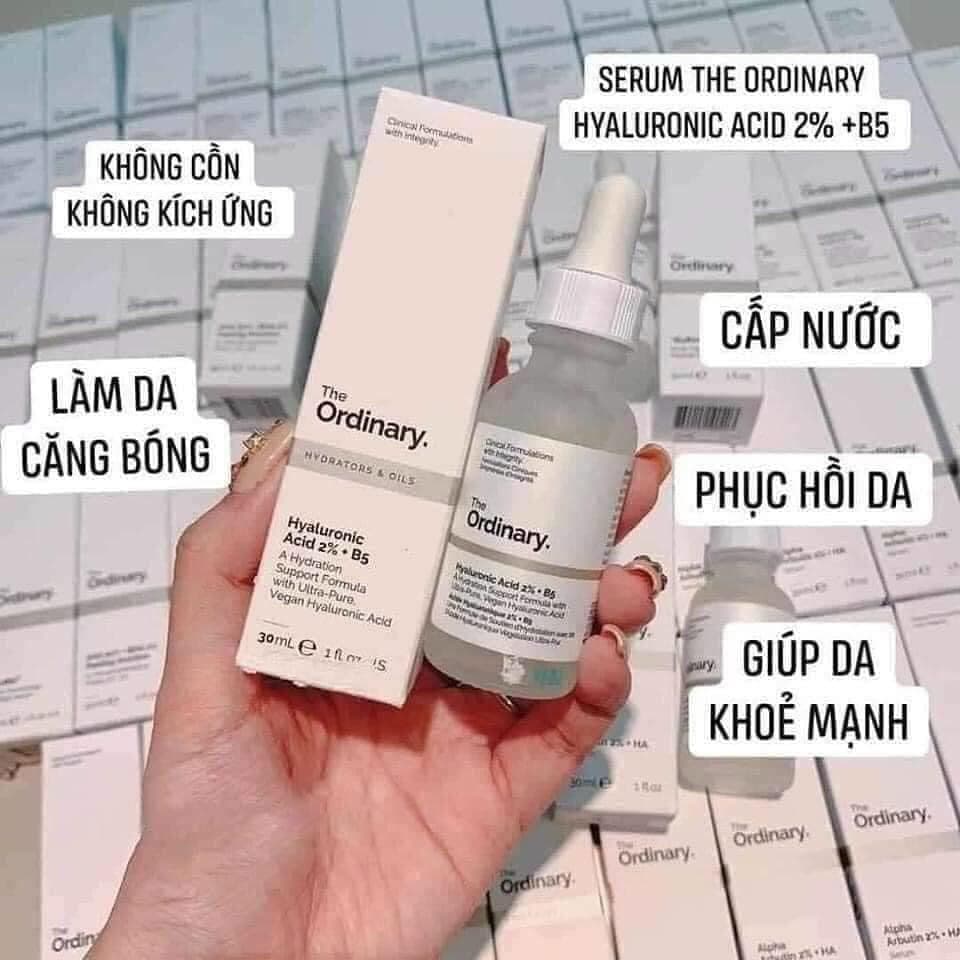 #SIÊU HOT!!! TINH CHẤT SERUM ORDINARY HYALURONIC Acid 2% + B5
