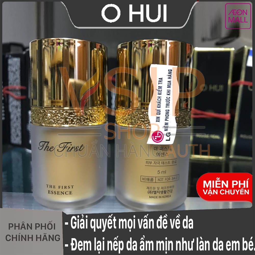 OHUI - Tinh chất tái sinh da OHUI The First Geniture Essence 5ml ( Tách set không vỏ hộp)