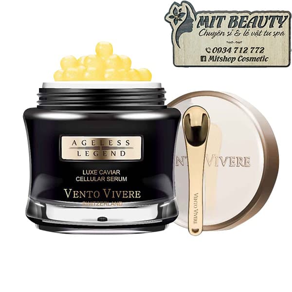 [HCM]Kem dưỡng da cao cấp trứng cá tầm Vento Vivere Luxe Caviar