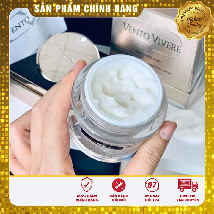 Kem Dưỡng Nấm Trắng VENTO VIVERE WHITE TRUFFLE THỤY SĨ Date 2023