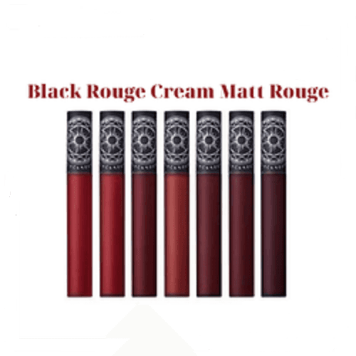 Son kem lì Black rouge Cream Matt Rouge Cao Cấp CM01 Đỏ Đất