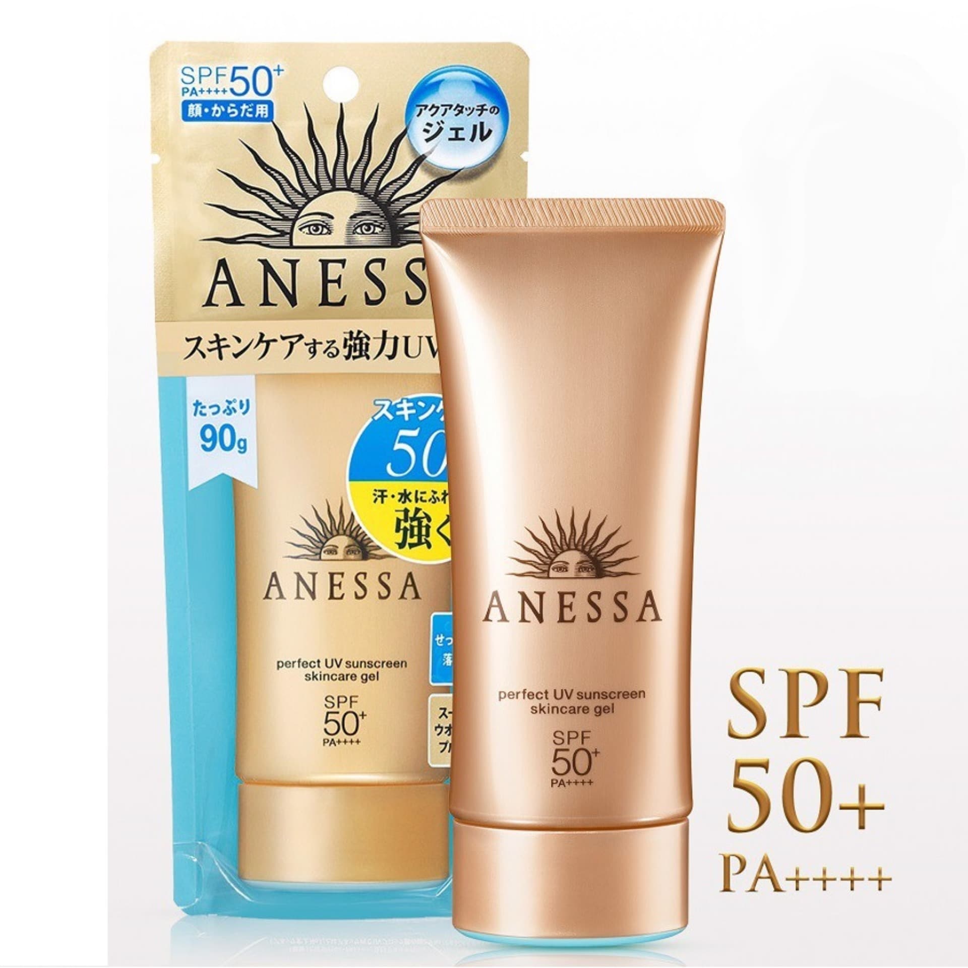 Gel Chống Nắng Shiseido Anessa Perfect UV Sunscreen Skincare Gel SPF50+ (90g) Nhật Bản