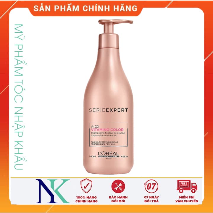 [HCM]Dầu Gội LOreal Vitamiono Colour Dành Cho Tóc Nhuộm 500Ml