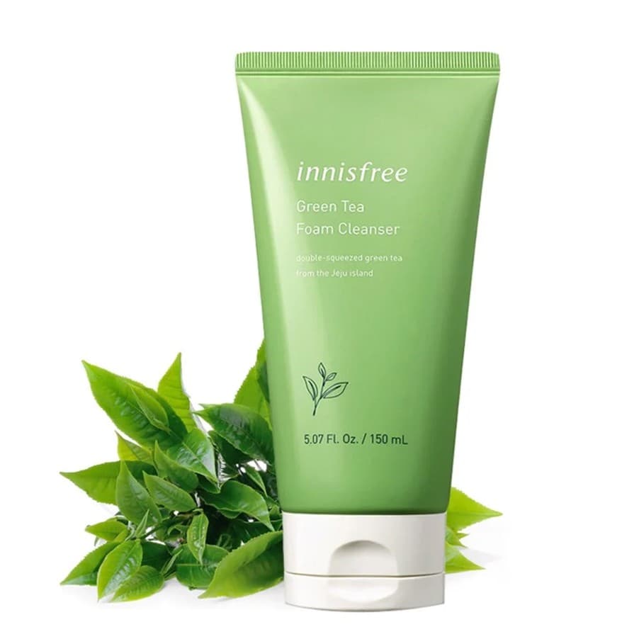 [HCM]Sữa Rửa Mặt Trà Xanh Innisfree 150ml Sạch Mụn-Sạch Nhờn