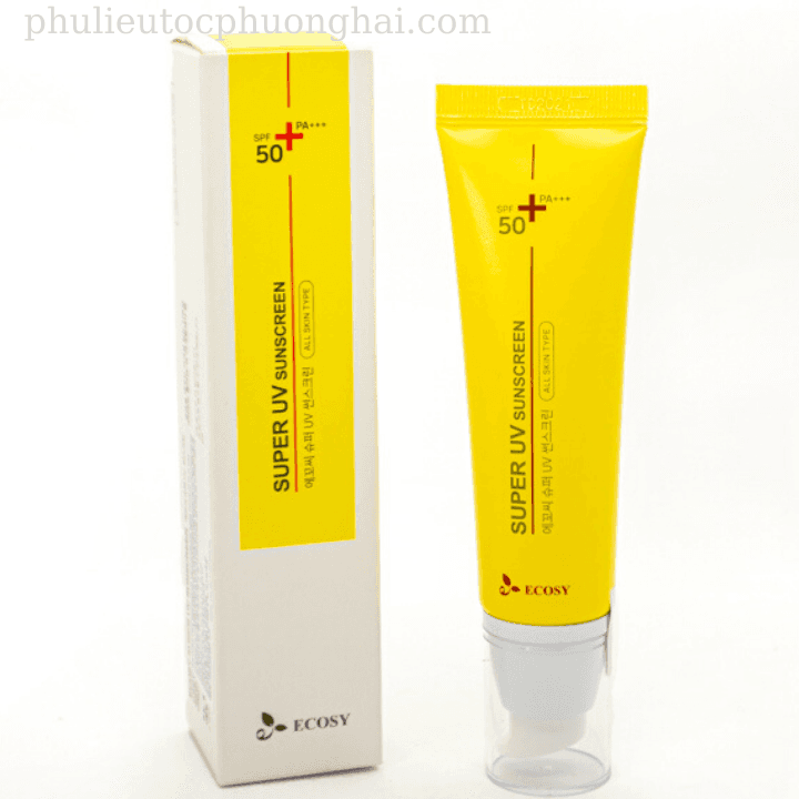 Kem Chống Nắng Chứa Chất Chống Hấp Thụ Tia UV Ecosy