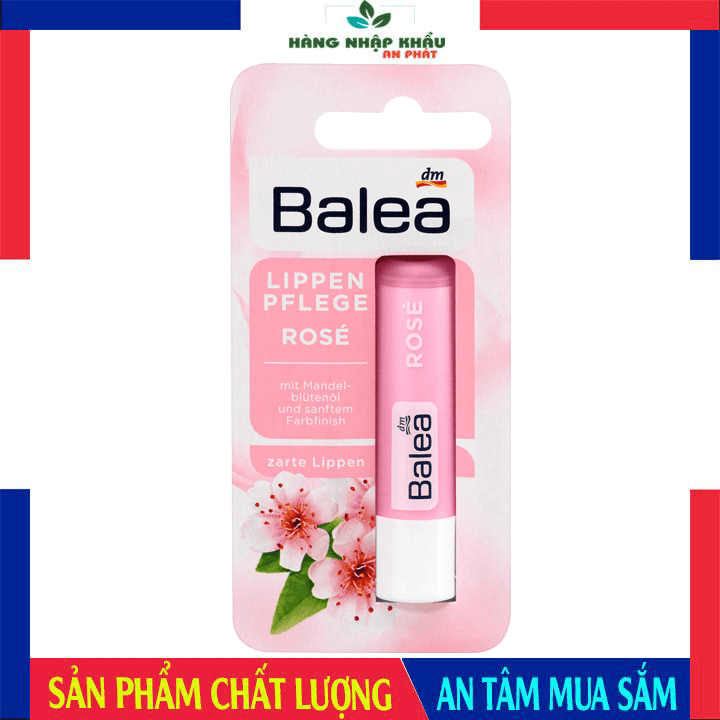 Son Dưỡng Môi Balea Rose 4.8g