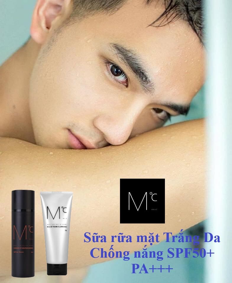 [HCM]Combo MdoC - Chống Nắng + Sữa Rửa Mặt Nam