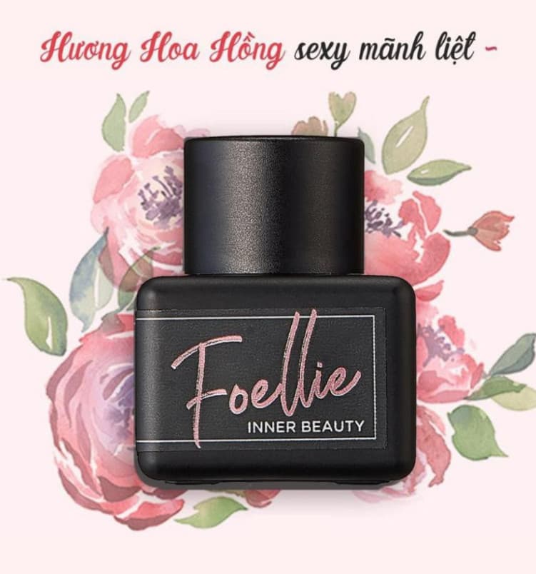 [Xu đổi quà] Nước Hoa Vùng Kín Foellie Eau De Bijou Màu Đen 5ml