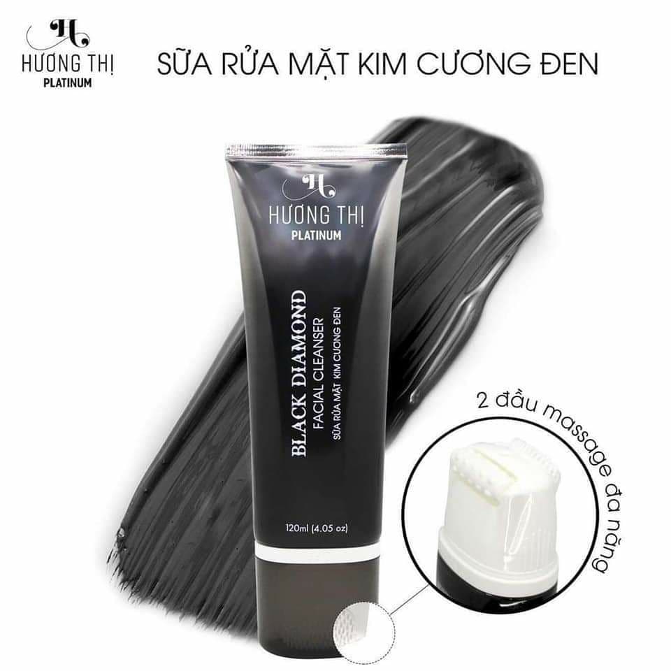 sữa rửa mặt kim cương đen Hương Thị