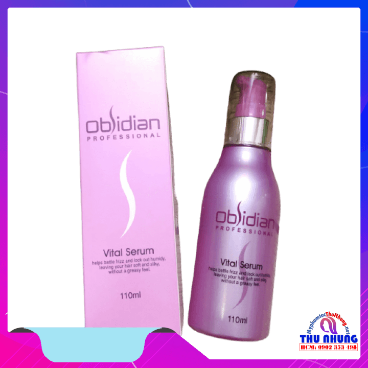 [HCM]Tinh dầu Serum Obsidian tái tạo tóc hư tổn 110ml