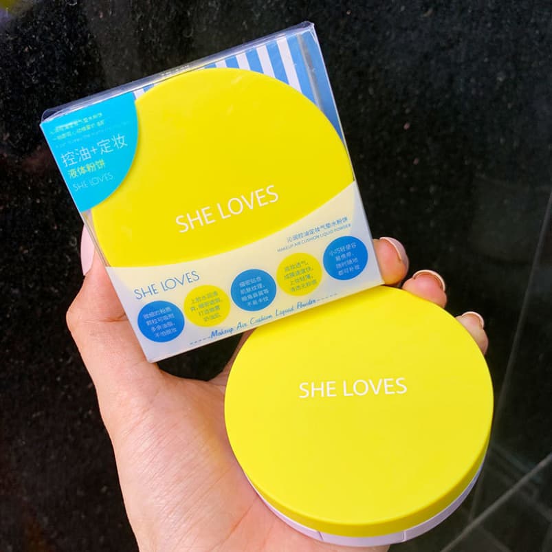 Phấn nước dưỡng ẩm Sheloves Makeup Air Cushion Liquid Powder 15g