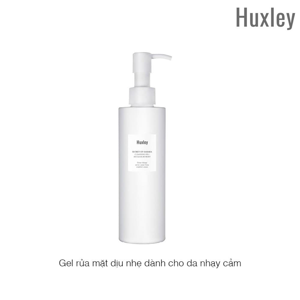Sữa Rửa Mặt Huxley Cleansing Gel 100ml / 200ml chính hãng Hàn Quốc CHISHOUSE.STORE