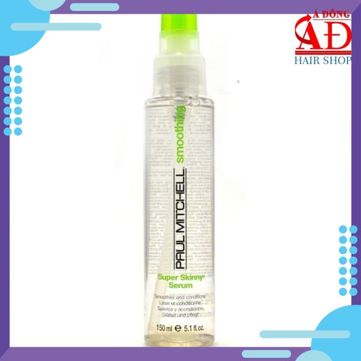 Serum (Tinh dầu) Paul Mitchell Super Skinny dưỡng tóc táo xanh Mỹ 150ml
