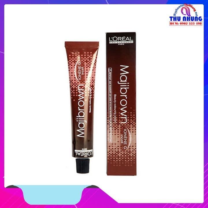 [HCM][LOREAL CHÍNH HÃNG] kem nhuộm tóc loreal phủ bạc 50ml kèm oxy