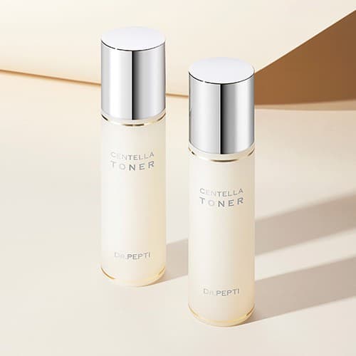 Toner Căng Bóng DR.PEPTI Hàn Quốc 180ml mẫu mới nhất có vòi gấp đôi lượng pepti