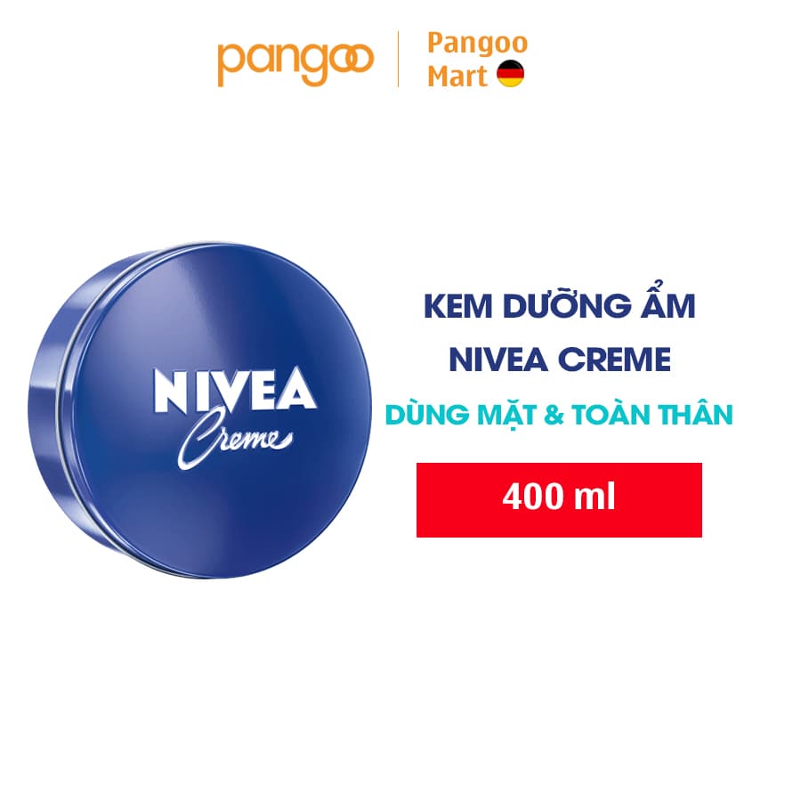 [HCM]Kem Dưỡng Ẩm Nivea Creme 400Ml - Nội Địa Đức