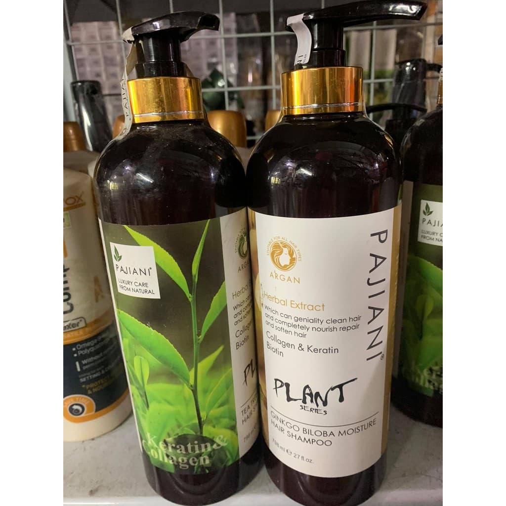 Cặp dầu gội xả Thảo Dược PAJIANI Plant Series 798ml x2