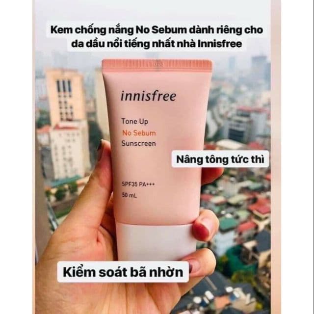 Kem Chống Nắng Innisfree Intensive Sunscreen 50ml [MẪU MỚI]
