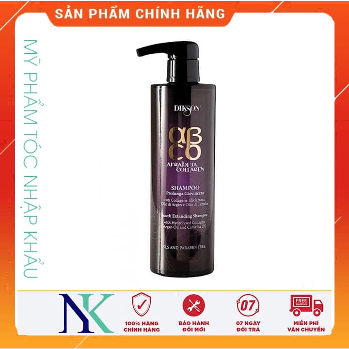 [HCM]Dầu Gội Dikson Argabeta Collagen Phục Hồi Tóc Cao Cấp 500Ml