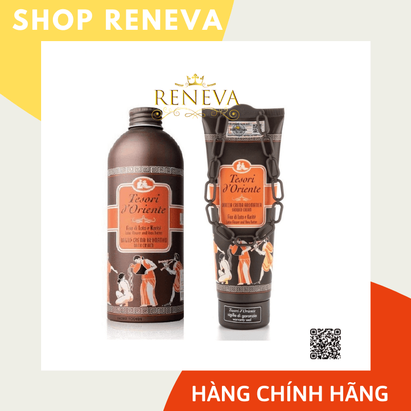 Sữa Tắm Nước Hoa - Sữa Tắm Xích Tesori DOrientce Hương Hoa Sen 500ml Xuất Xứ ITALY Lưu Hương 8 Tiếng - Sữa Tắm Hot Nhất Hiện Nay - Hàng Chính Hãng