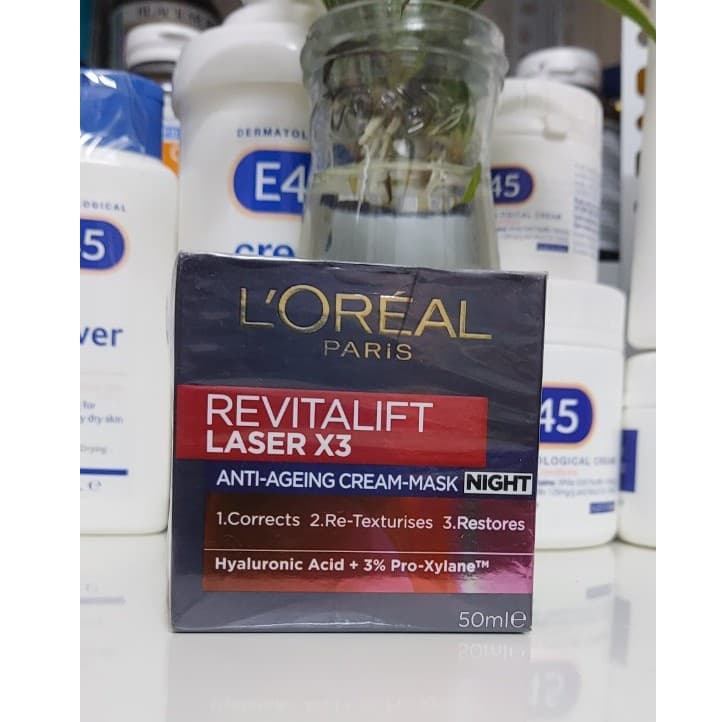 Kem Dưỡng Đêm LOreal Revitalift Laser X3