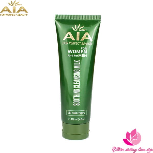 [HCM]Sữa rửa mặt sáng da Ngừa mụn dành cho Nam và Nữ AIA COSMETICS 120ml
